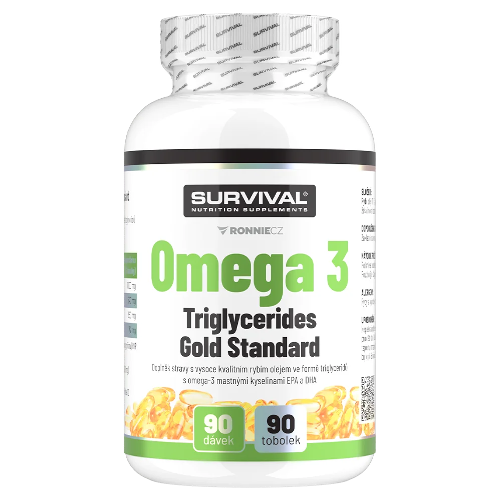Survival Omega 3 Triglycerides Gold Standard 90 tob