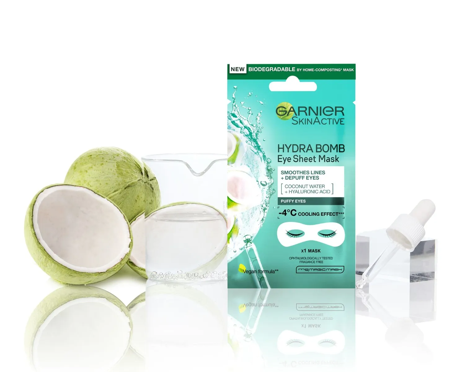 Garnier Skin Naturals vyhlazující oční maska 6 g