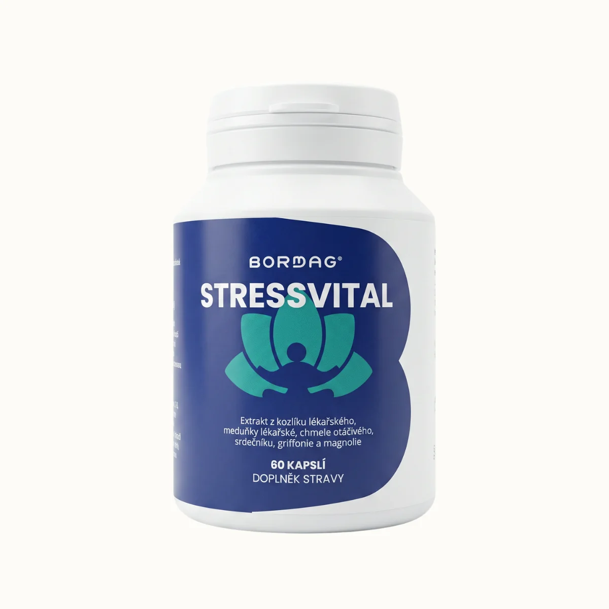 BORMAG StressVital komplex s magnolií a grifonií 60 kapslí