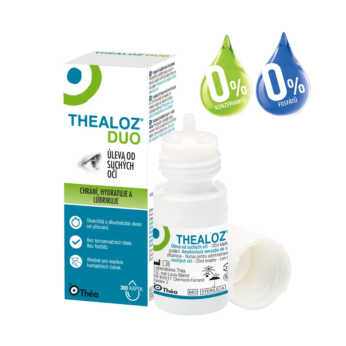 Thealoz Duo ochranný oční roztok 10 ml