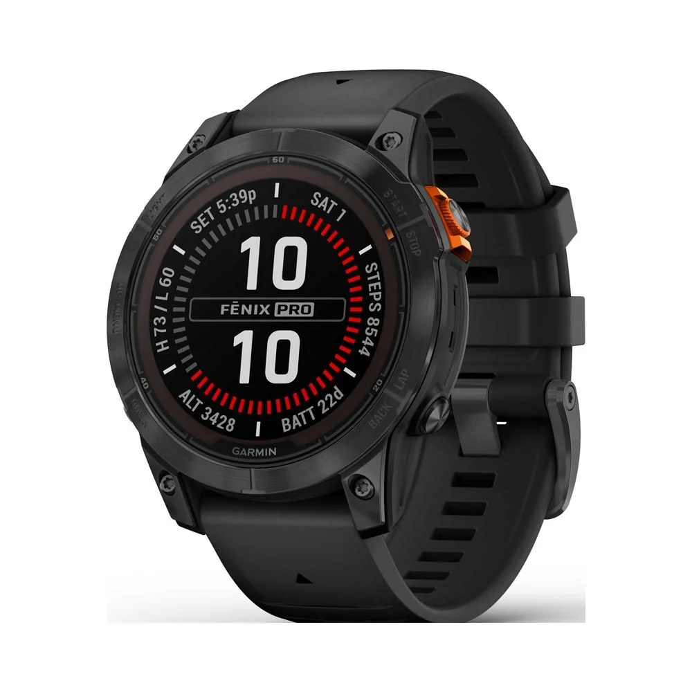 Garmin Fenix 7 Pro Solar edition chytré hodinky Gray/Black