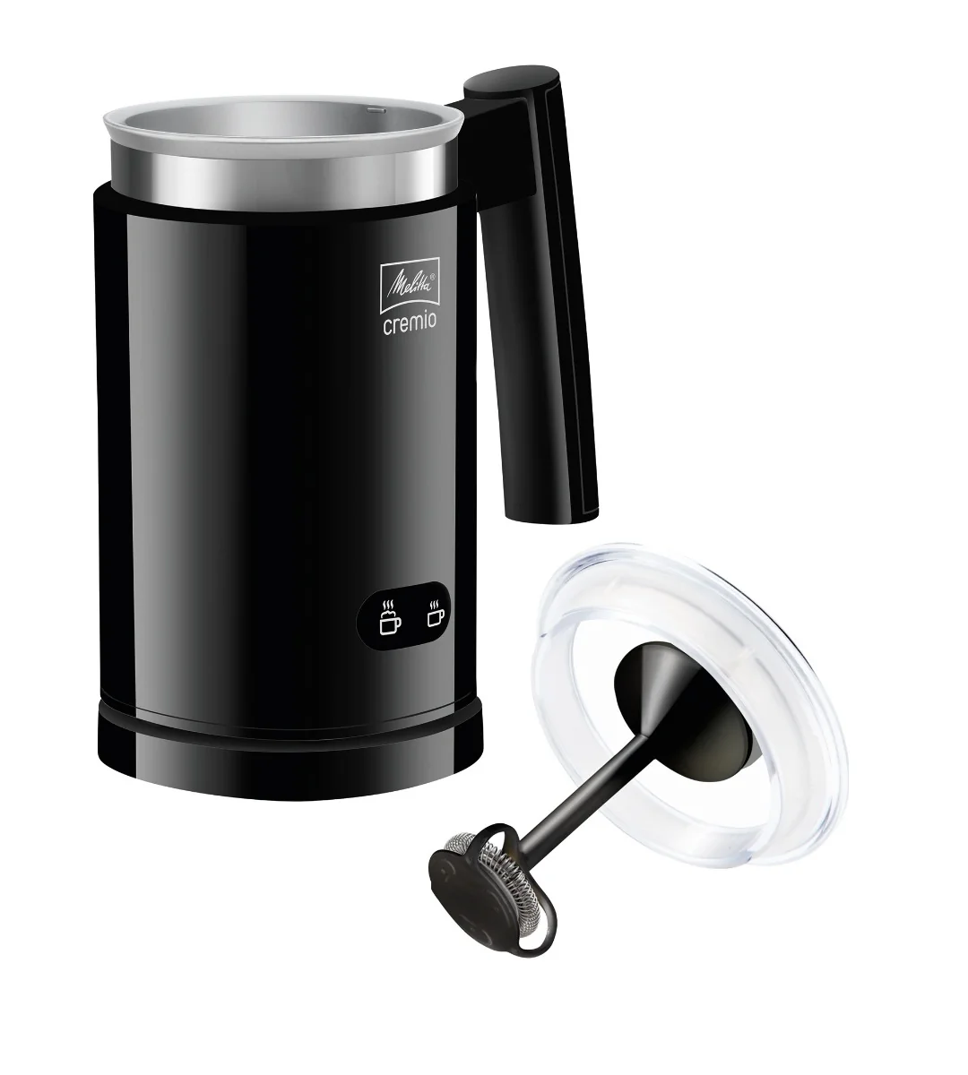 Melitta Cremio napěňovač mléka černý