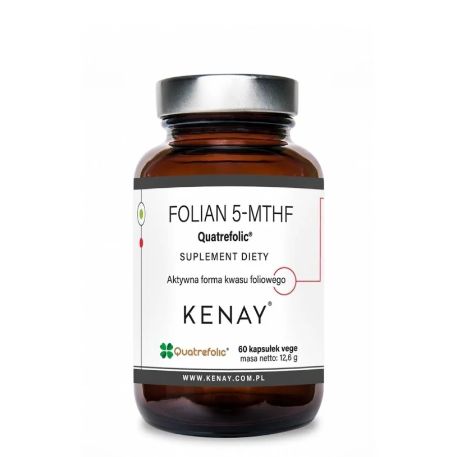 Kenay Folian 5MTHF Quatrefolic 60 kapslí