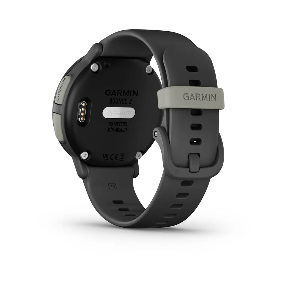 Garmin Bounce 2 dětské chytré hodinky Slate Gray