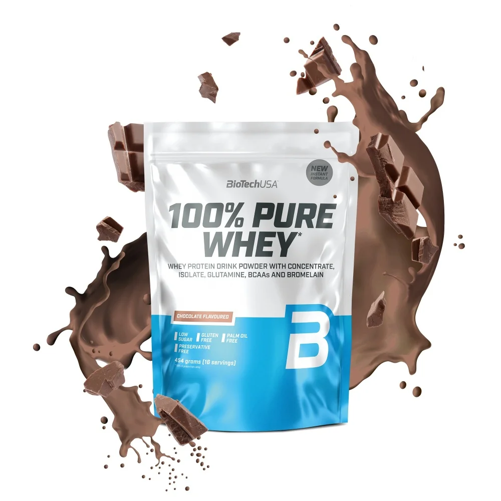 BioTech USA 100% Pure Whey 454 g čokoláda