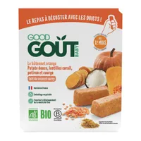 Good Gout BIO Tyčinky z červené čočky a dýně