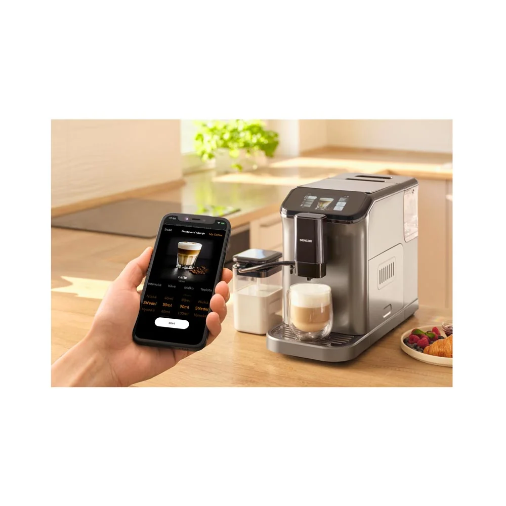 SENCOR SES 8500BK automatické Espresso