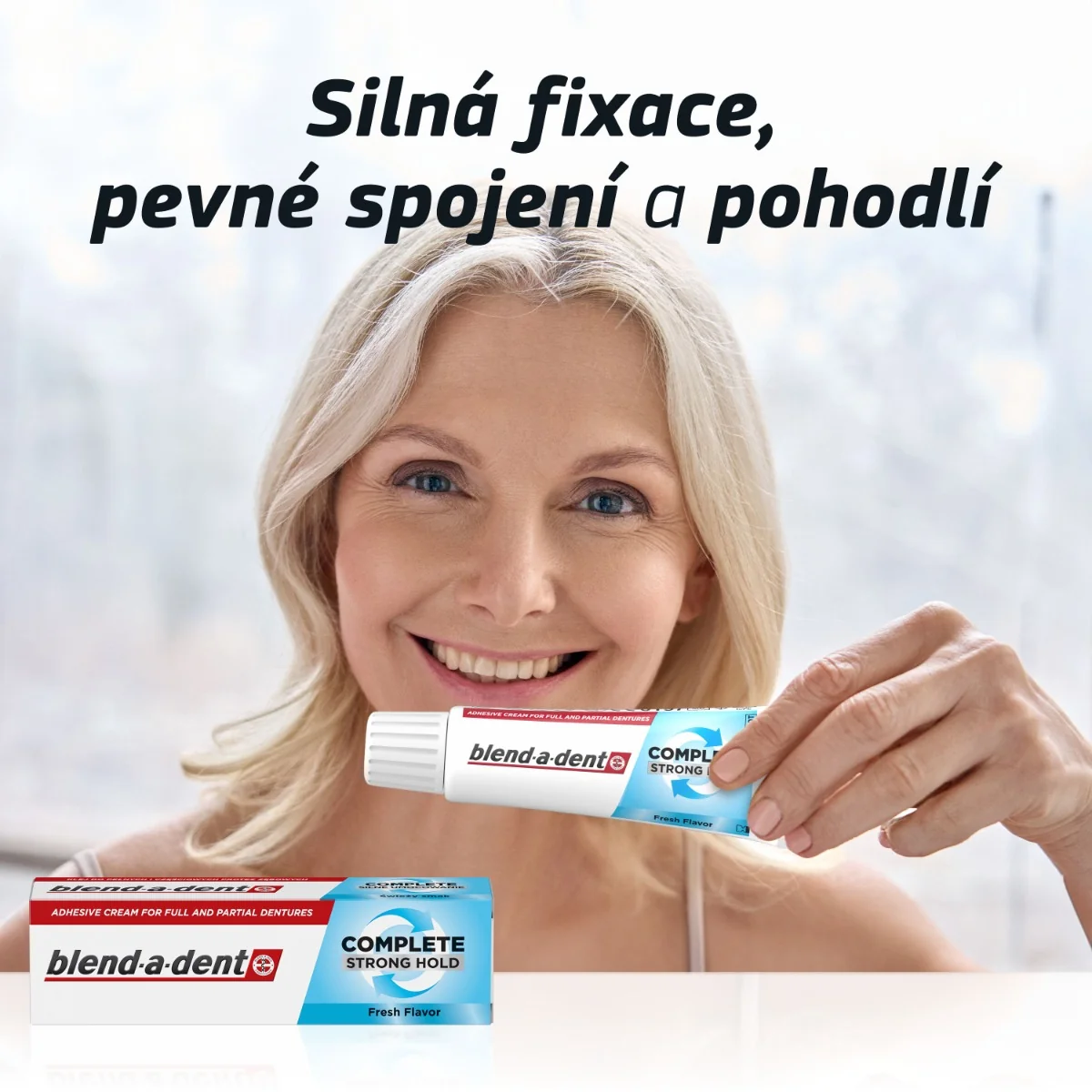 Blend-a-dent Complete Original Extra Strong fixační krém 47 g