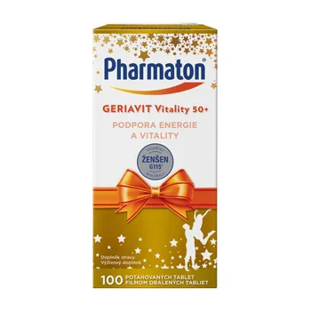 Pharmaton Geriavit Vitality 50+ Vánoční balení 100 tablet