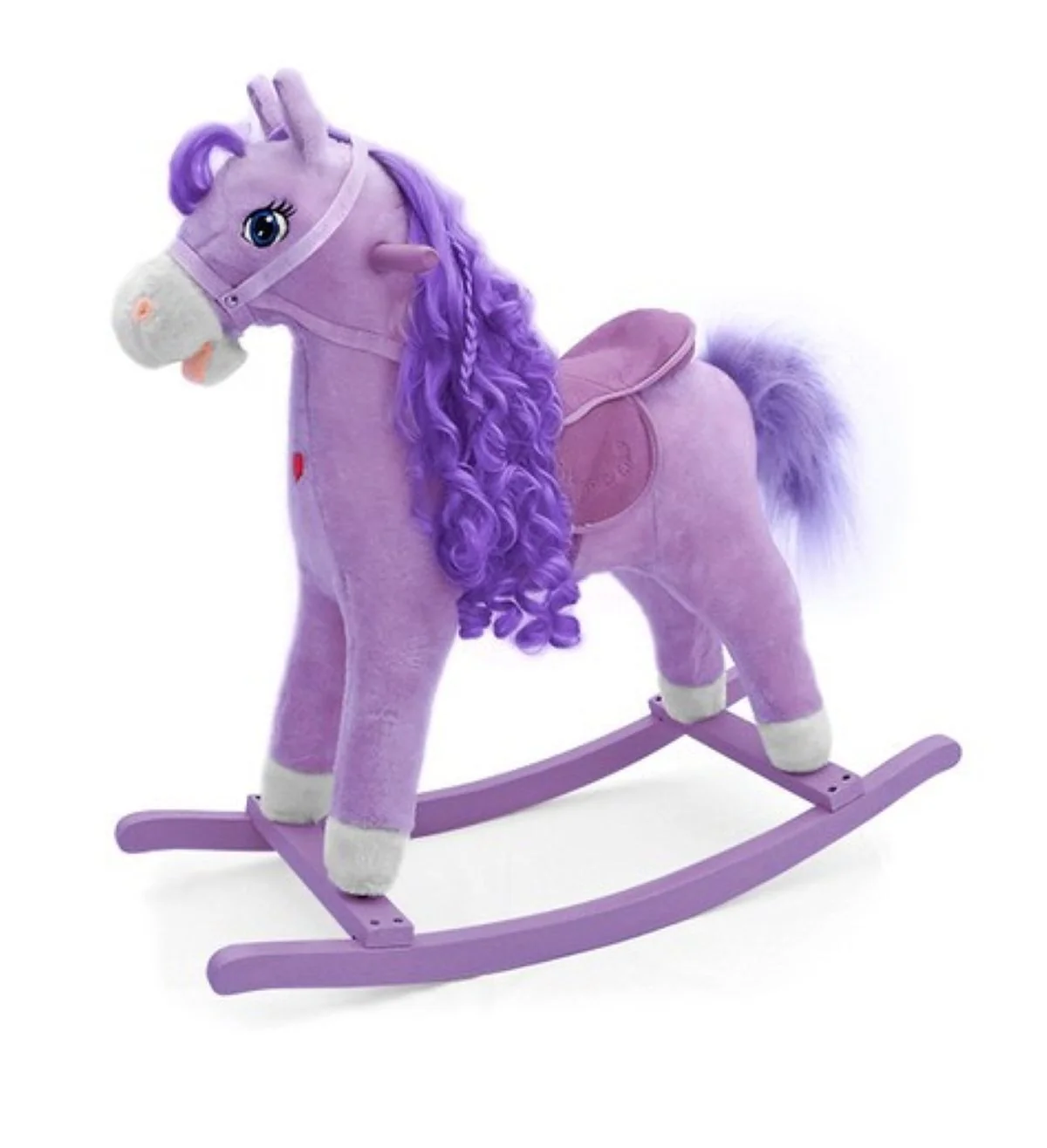 Milly Mally Houpací koník pro děti Princess, lila