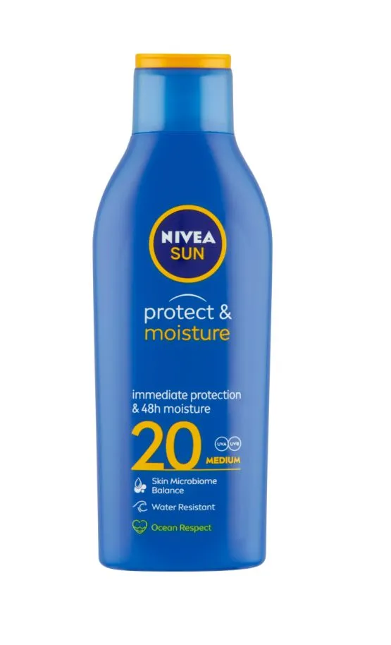 Nivea SUN Hydratační mléko na opalování OF20 200 ml