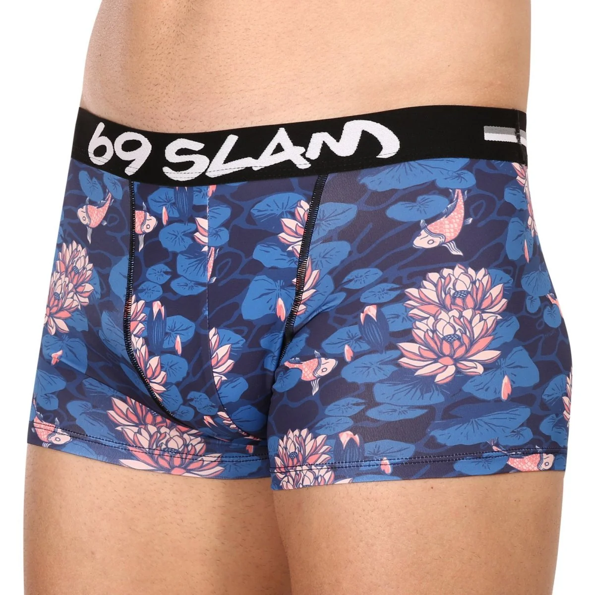 69SLAM Pánské boxerky hip lotus koy mason (MSYLTK-PO) M