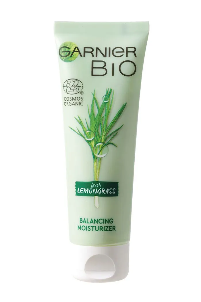 Garnier BIO Vyvažující hydratační krém s esenciálním olejem z citronové trávy a aloe vera 50 ml