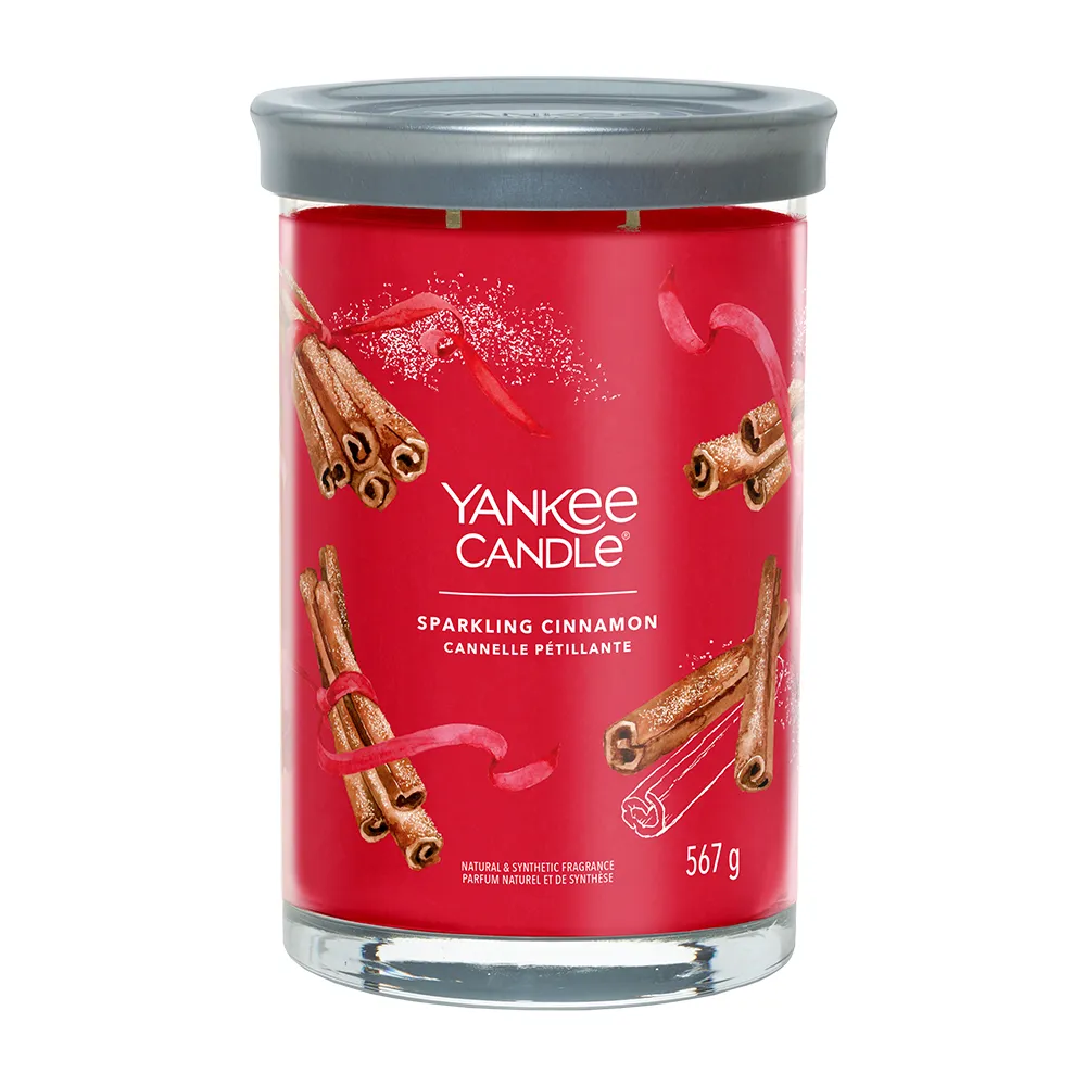 Yankee Candle Vonná svíčka Sparkling Cinnamon tumbler 2 knoty 567 g