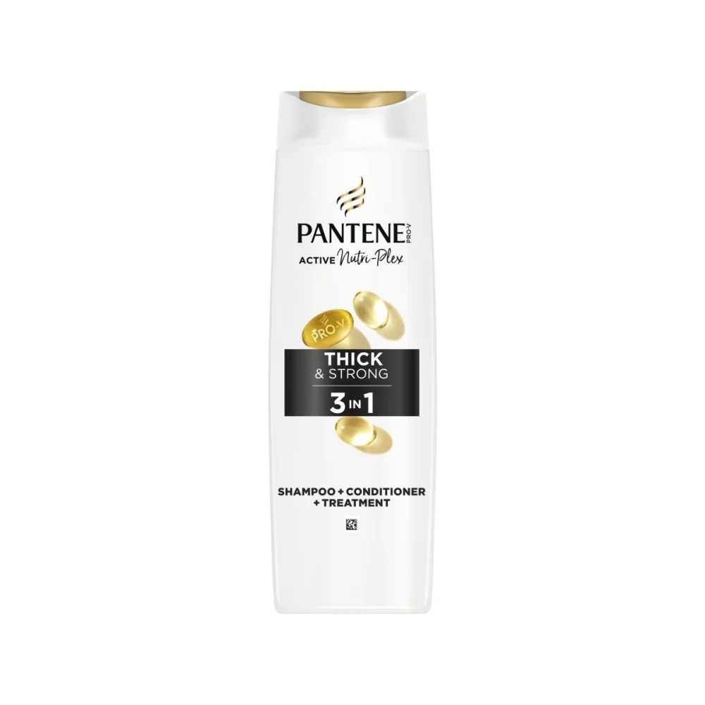 Pantene Pro-V Thick & Strong 3v1 šampon na jemné a slabé vlasy 325 ml