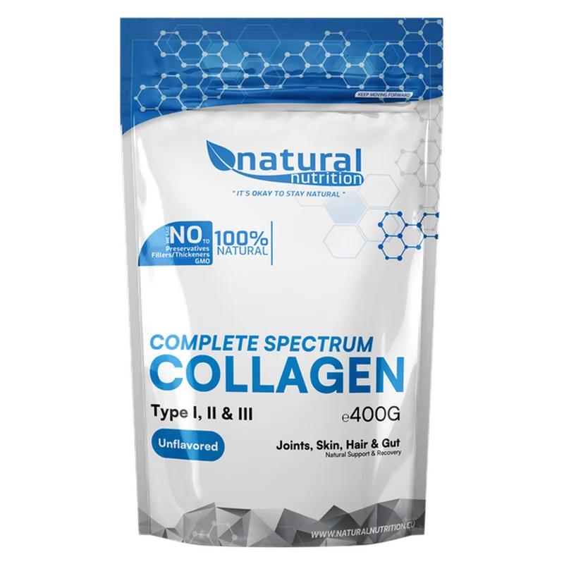 Natural Nutrition Collagen Complete Spectrum  Type  I, II & III 400g Natural