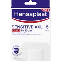 Hansaplast Med Sensitive XXL 8 x 10 cm