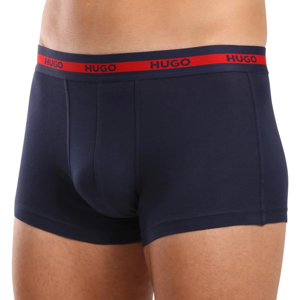 HUGO 3PACK pánské boxerky vícebarevné (50517883 970) M