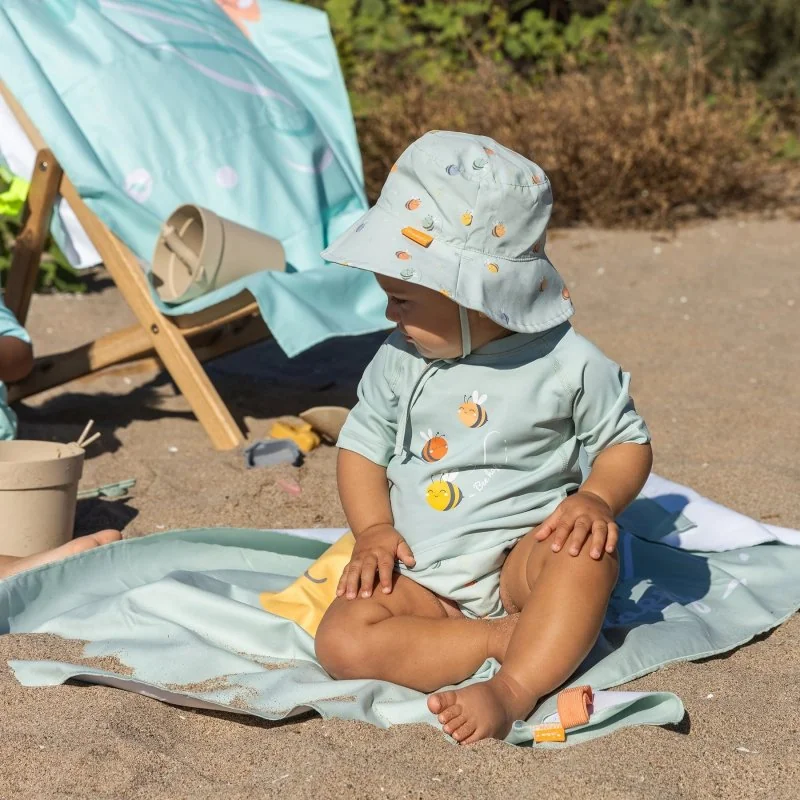 Saro Baby plavecké tričko s UV ochranou (12-18m) Bee Happy