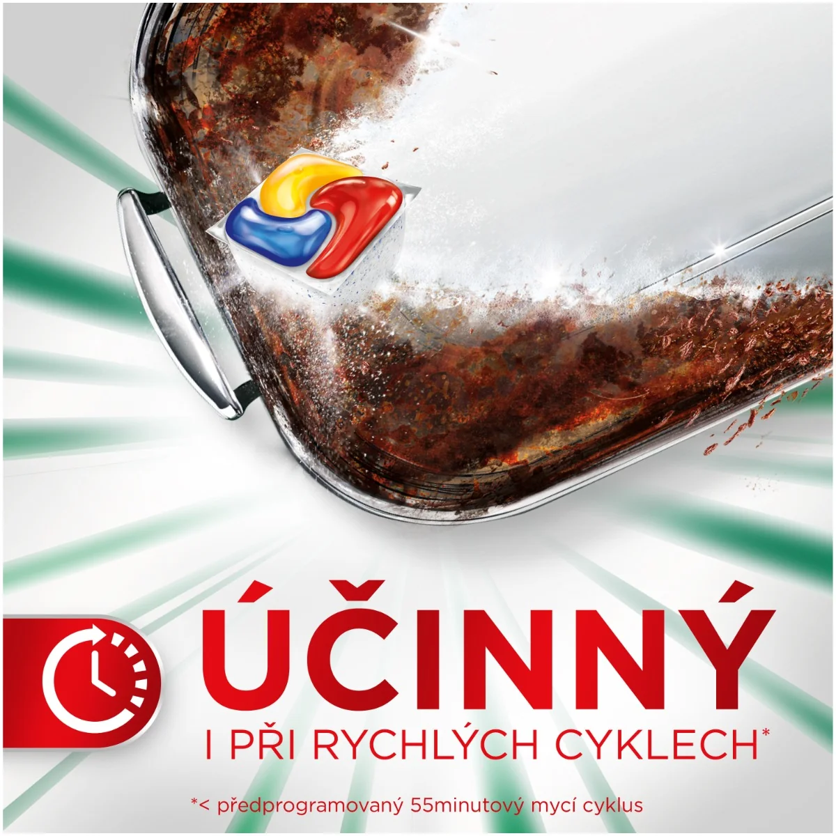 Jar Platinum Plus Lemon kapsle do myčky 71 ks