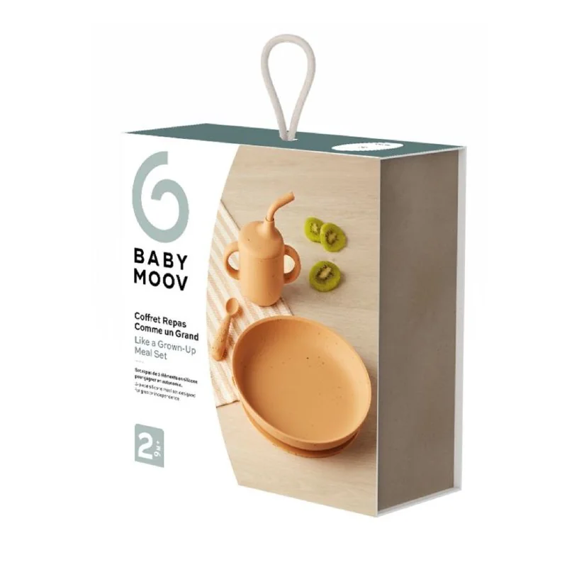 Babymoov silikonová jídelní sada Grown-Up MEAL SET Little Arty