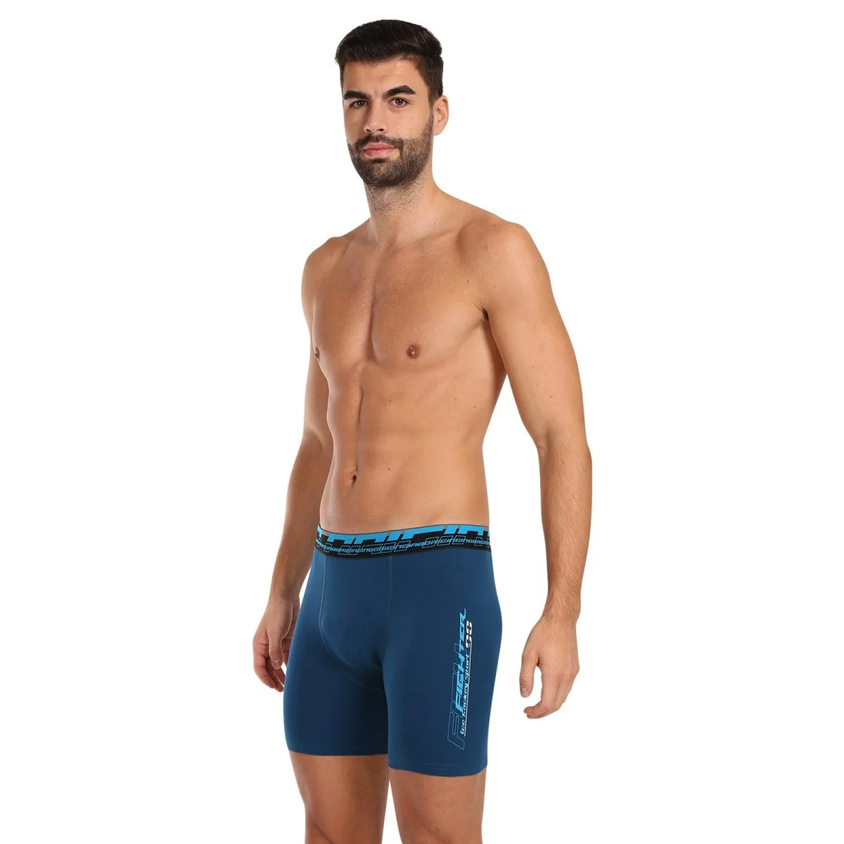 Gino Pánské boxerky modré (73120) L