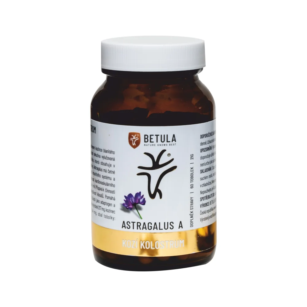 BETULA Astragalus a kozí kolostrum 60 tobolek