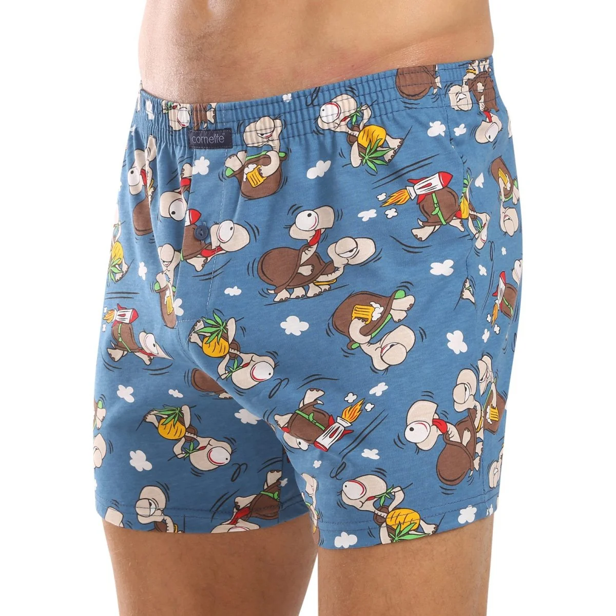 Cornette Pánské trenky Classic vícebarevné (001/161) M