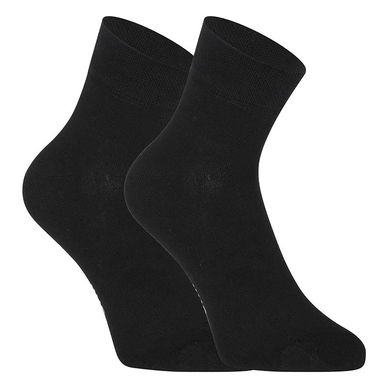 Styx 5PACK ponožky kotníkové bambusové černé (5HBK960) XL