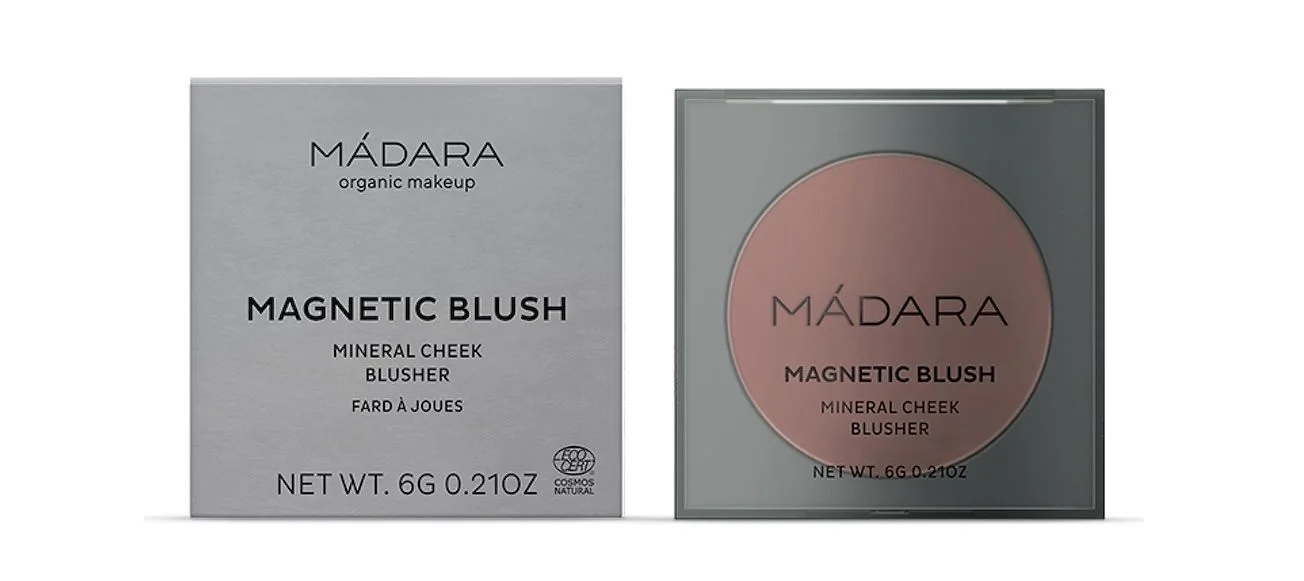 MÁDARA Magnetic Blush 2 Bare Blossom minerální tvářenka 6 g