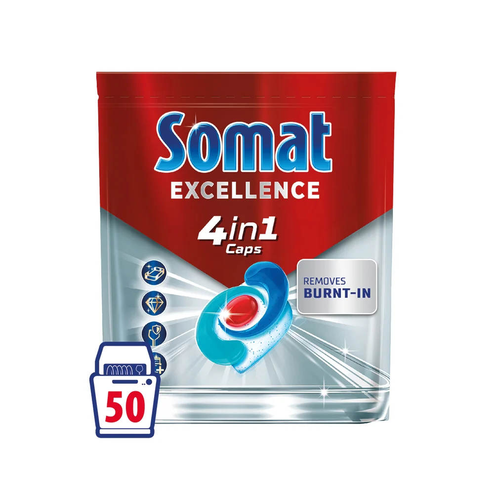 Somat Kapsle do myčky Excellence 4v1 50 ks
