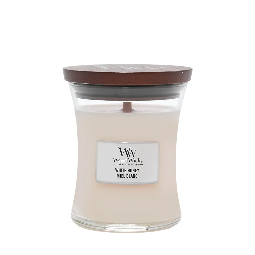 Wood Wick Vonná svíčka White Honey 275 g