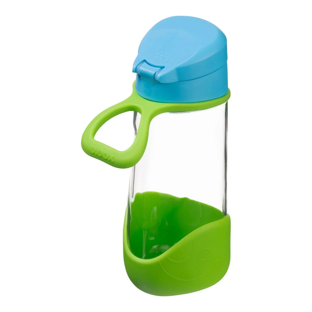 B.BOX Sport lahev na pití 450 ml - modrá/zelená