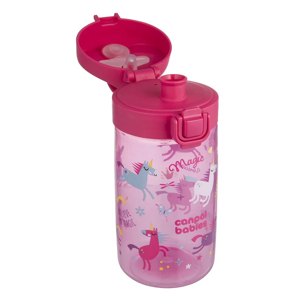 Canpol babies Láhev na vodu pro děti Junior 2,5l+ 400 ml 1 ks růžová