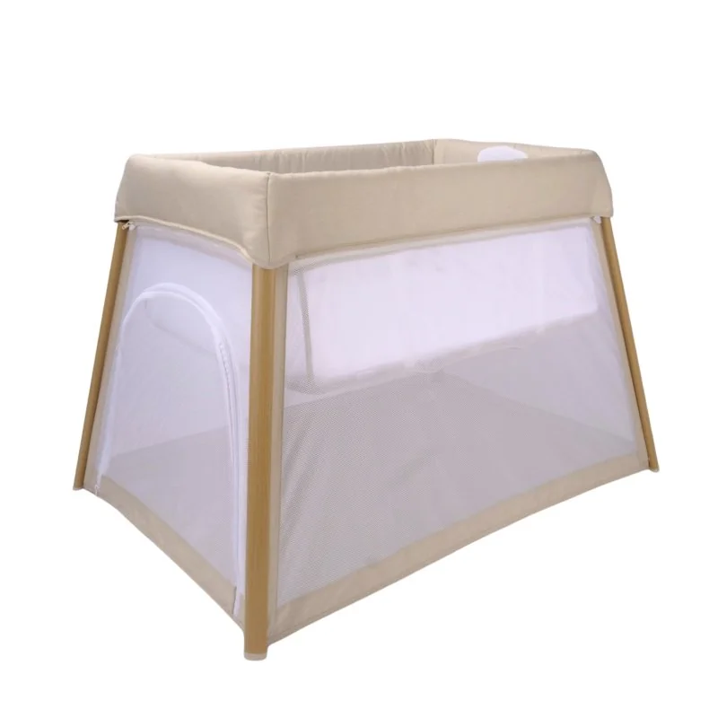 Bo Jungle cestovní postýlka Pure White