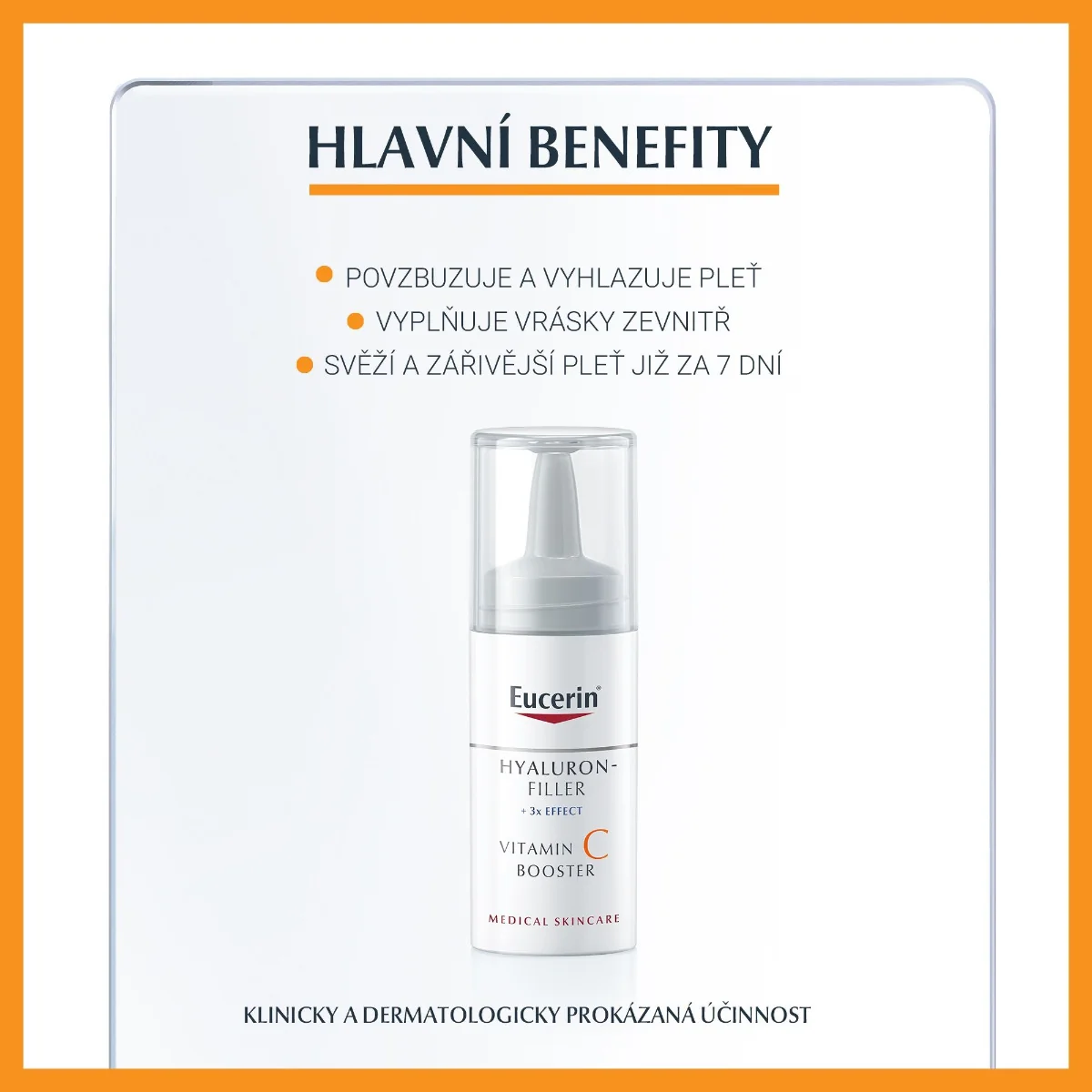 Eucerin Hyaluron-Filler + 3x Effect Vitamin C Booster 8 ml