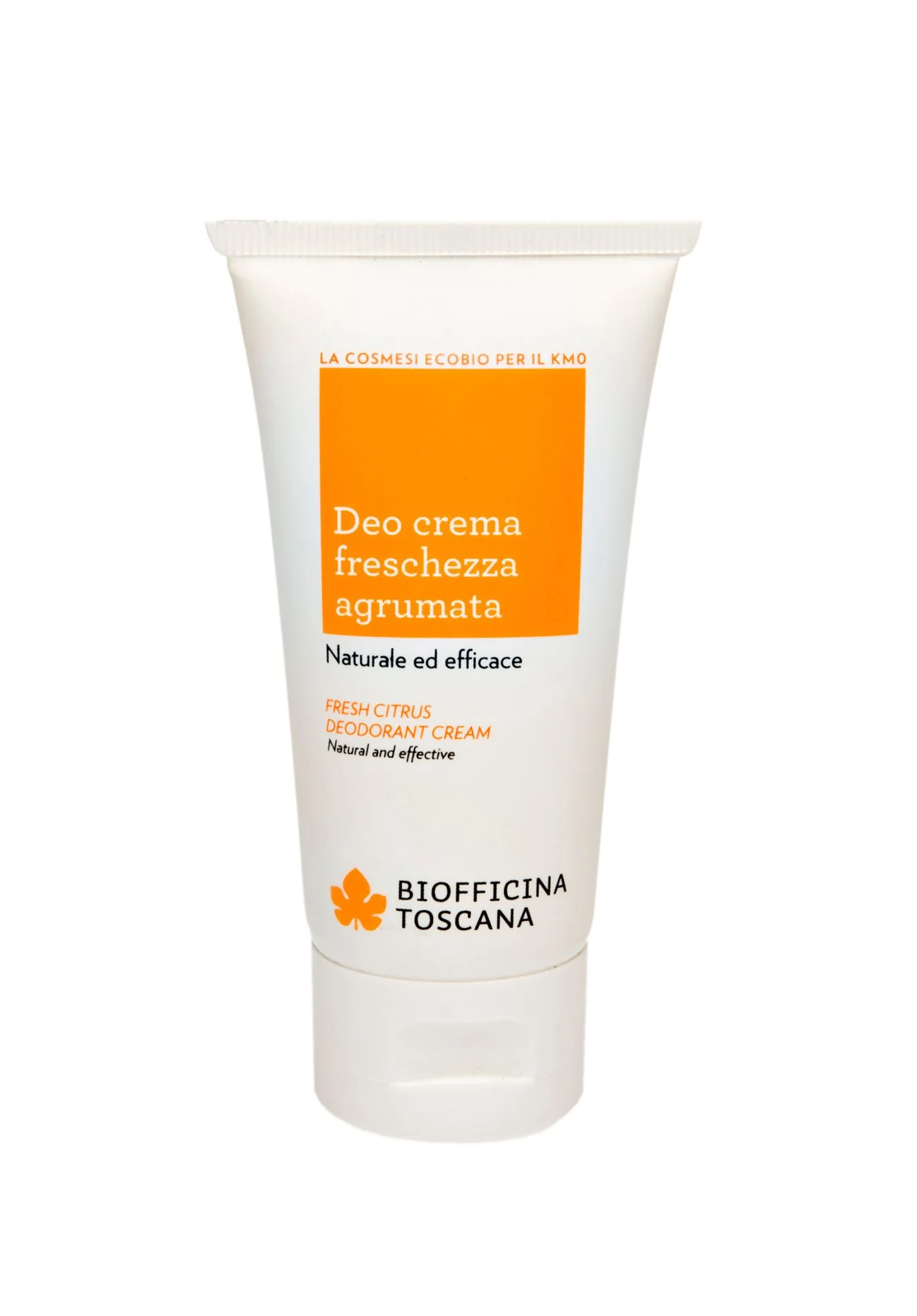 Biofficina Toscana Svěží citrusový deodorační krém 50ml