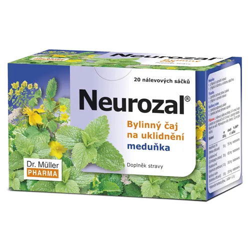 Dr. Müller Neurozal bylinný čaj 20 sáčků