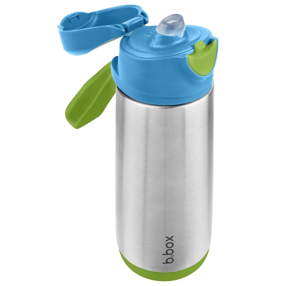 B.BOX Termoska na pití sport 500 ml - modrá/zelená