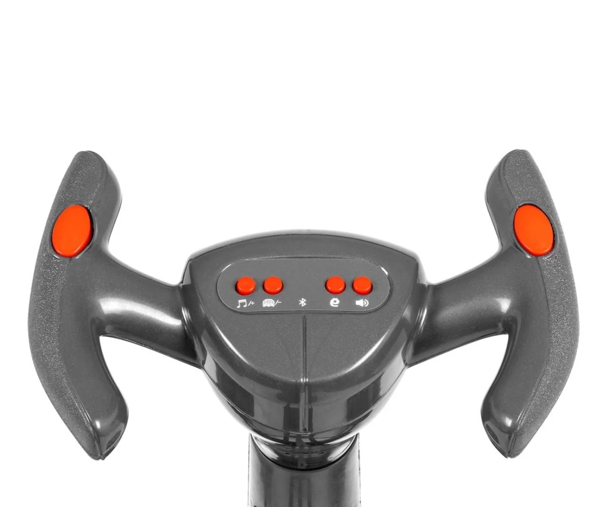 Milly Mally Elektrický gokart BOLT s dálkovým ovládáním, LED, Bluetooth, černé