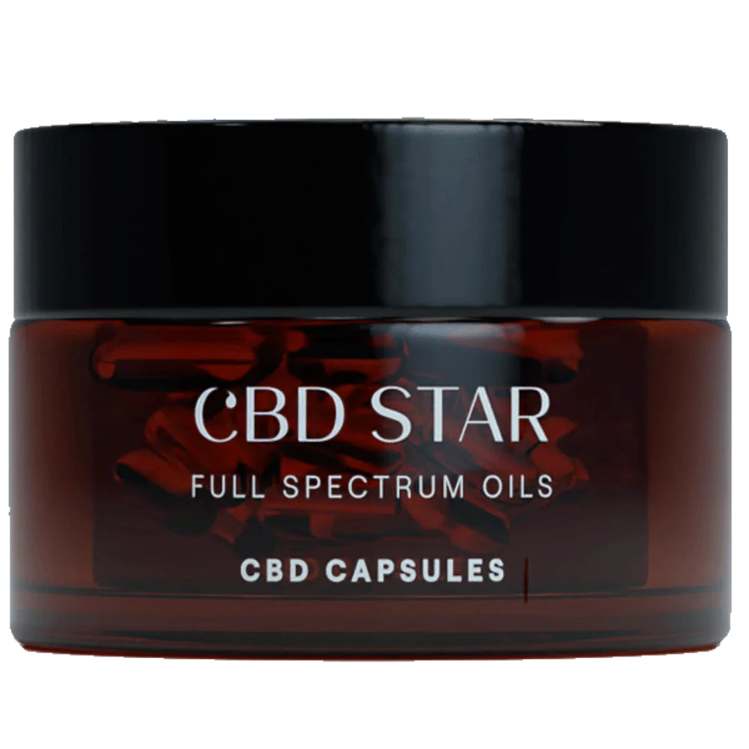 cbdstar CBD Kapsle 1000mg - 30 kapslí Full Spectrum CBD, 30 cps