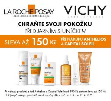 LRP a  Vichy SUN SLEVA 150 Kč  (duben 2023) 