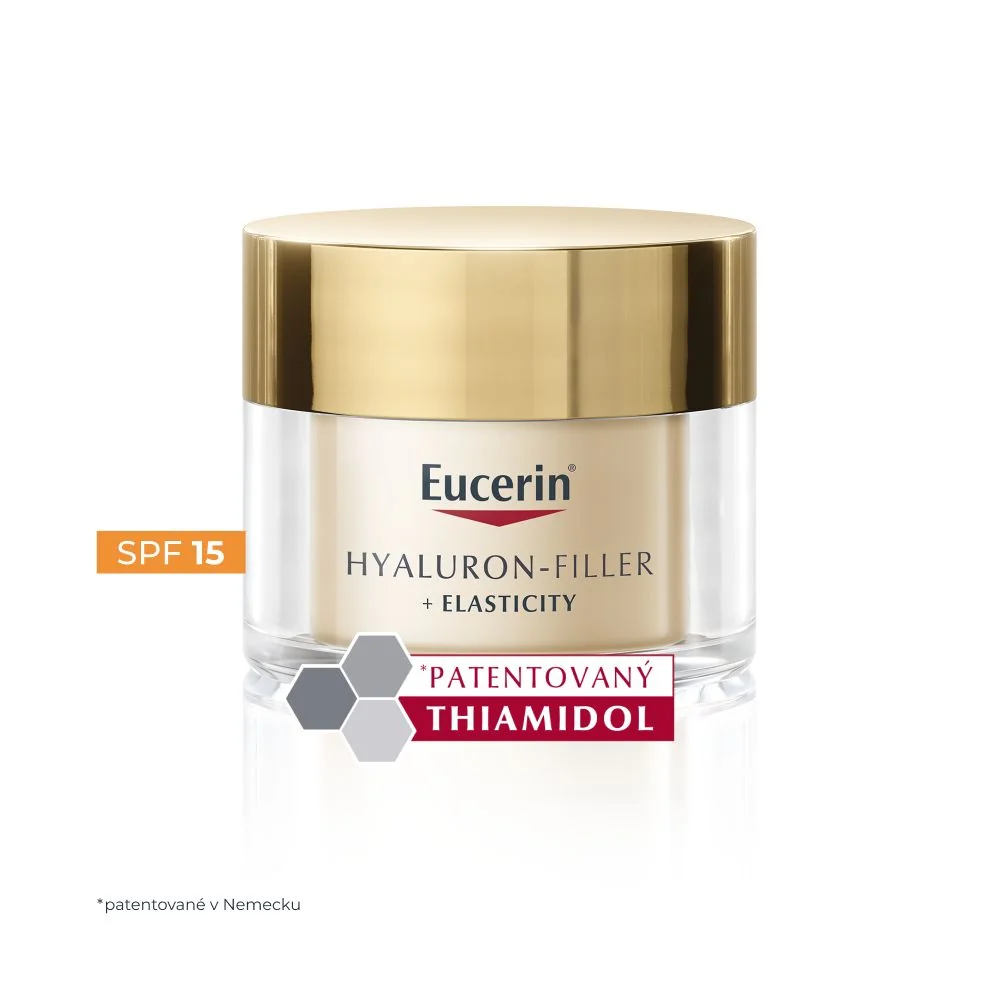 Eucerin Hyaluron-Filler + Elasticity SPF15 denní krém 50 ml