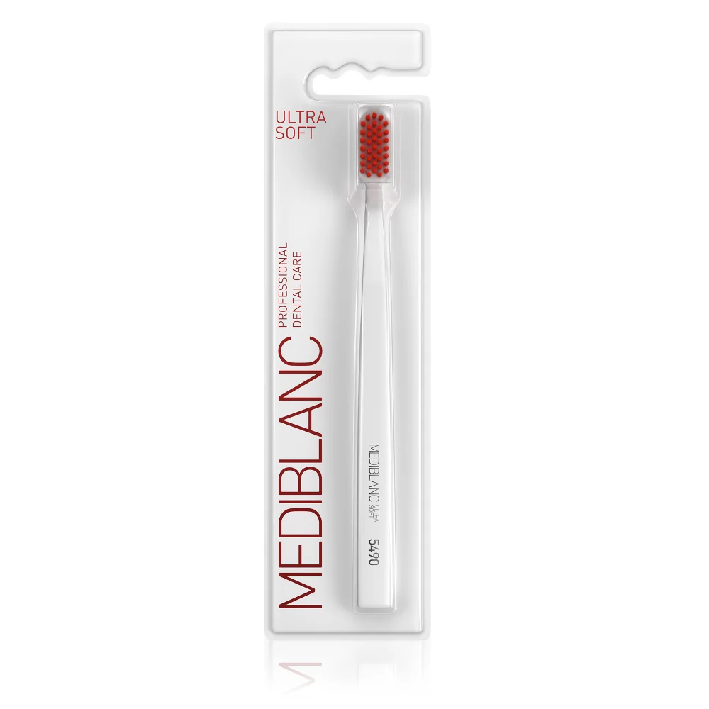 MEDIBLANC Zubní kartáček Ultra Soft 1 ks bílý
