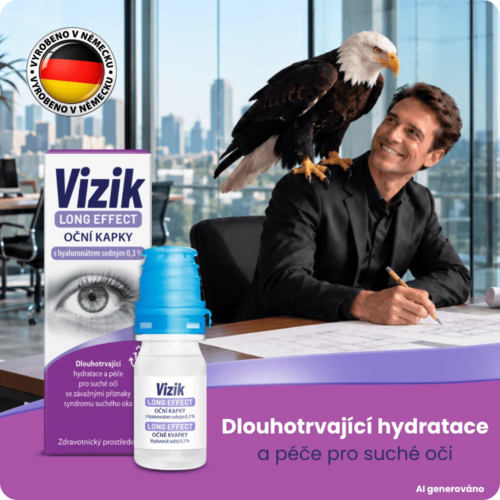 Vizik Long Effect oční kapky 10 ml