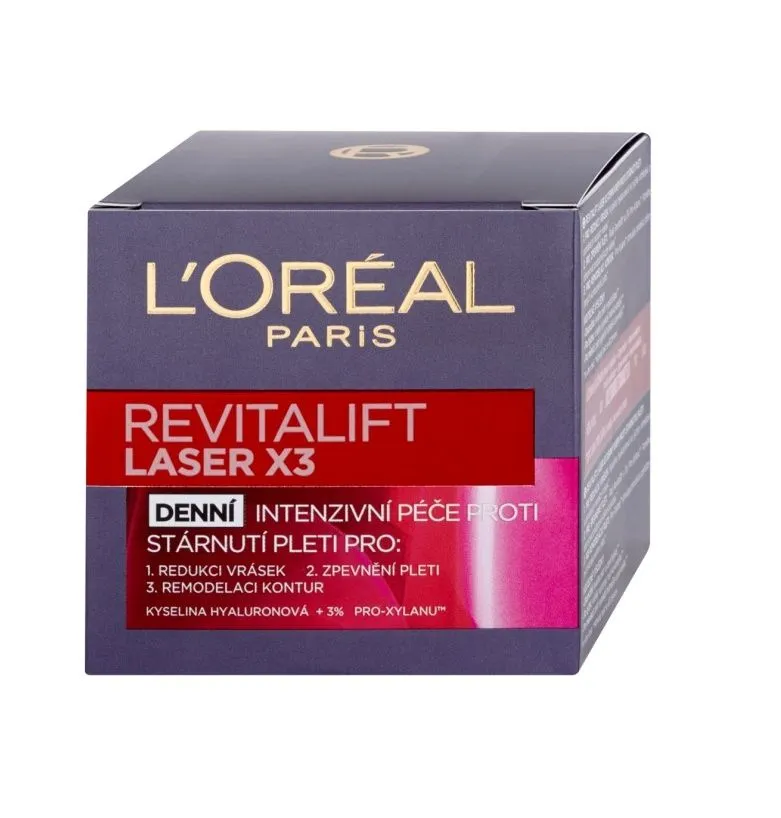 Loréal Paris Revitalift Laser X3 denní intenzivní péče proti vráskám 50 ml