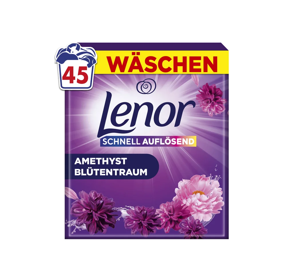 Lenor Color Ametyst prací prášek 2,25 kg 45 praní