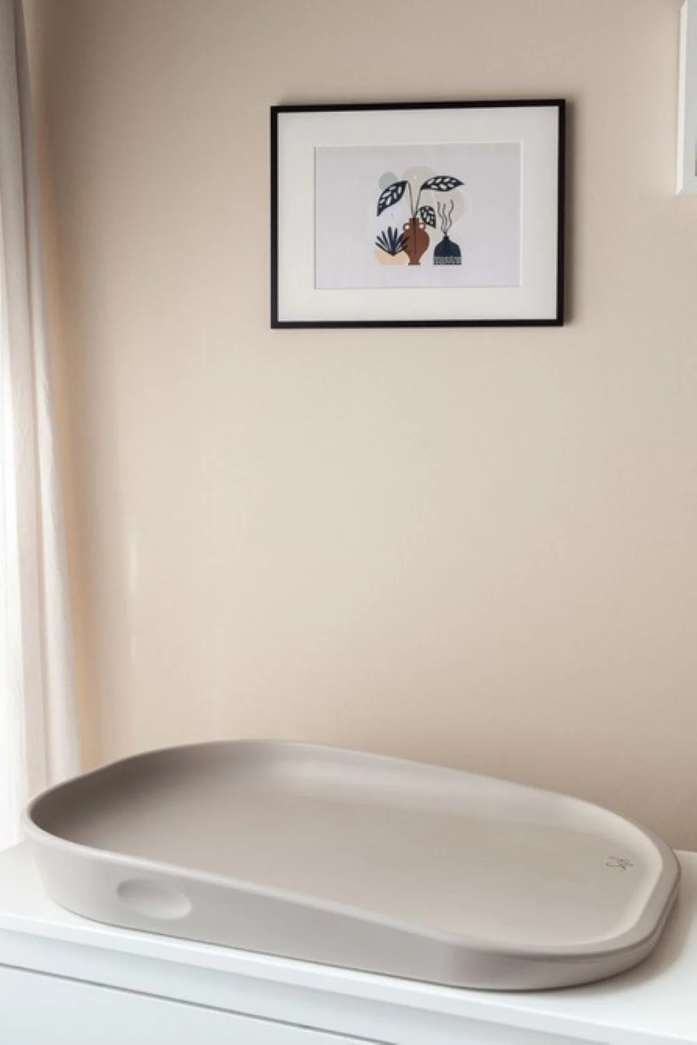 SENSILLO Měkká přebalovací podložka Safi Beige, 50x70cm