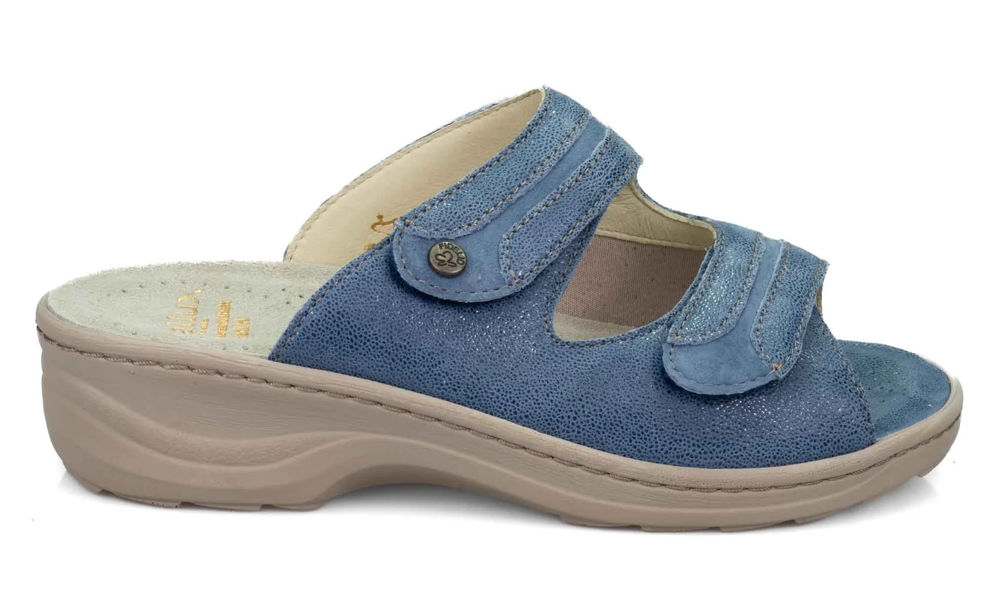 Fidelio HEDI 23 6023 dámské halluxové pantofle jeans 99, velikost: 42