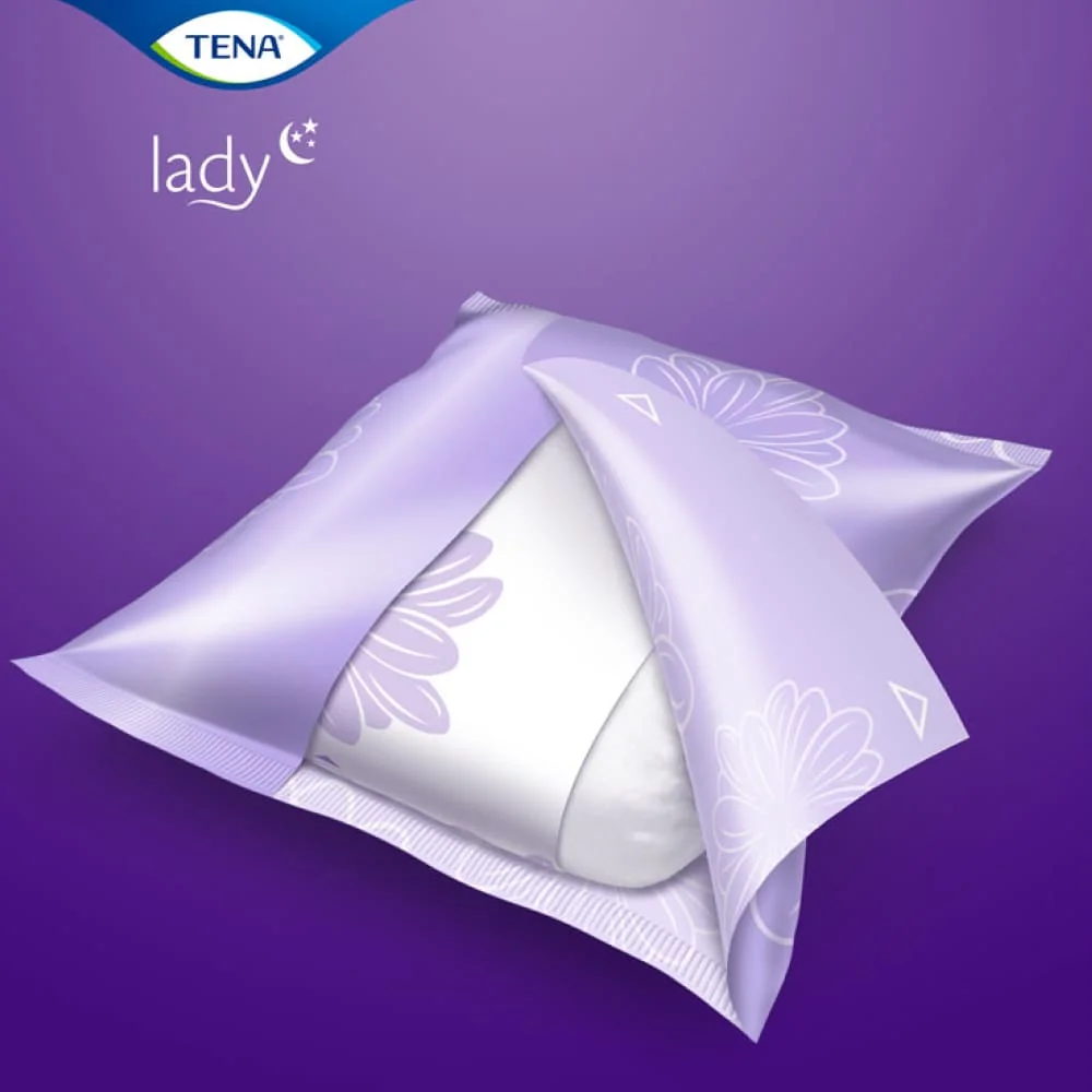 Tena Lady Protect+ Maxi Night inkontinenční vložky 6 ks